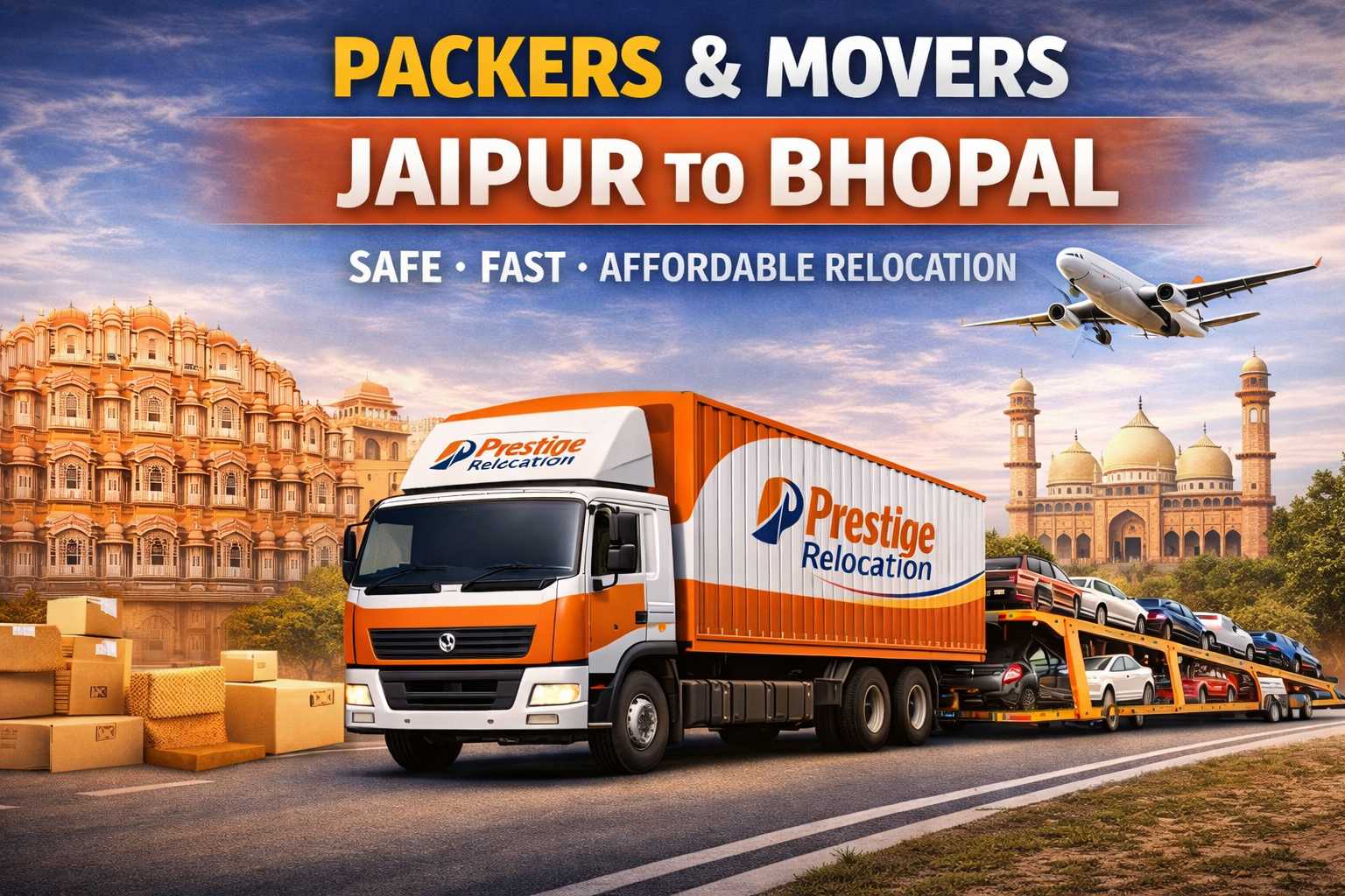 Packers and Movers Jaipur to Bhopal