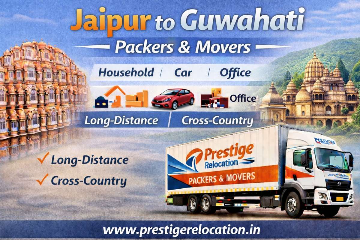 Jaipur to Guwahati Packers and Movers