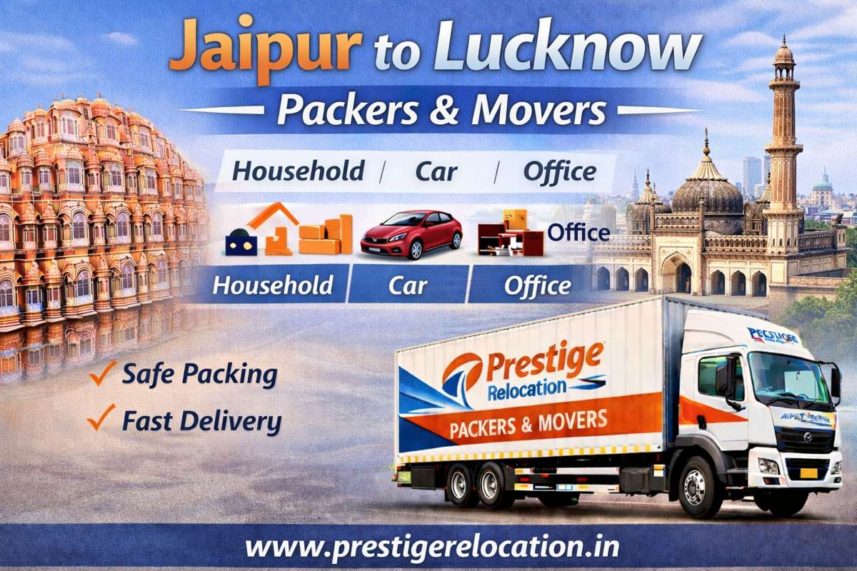 Jaipur to Lucknow Packers and Movers