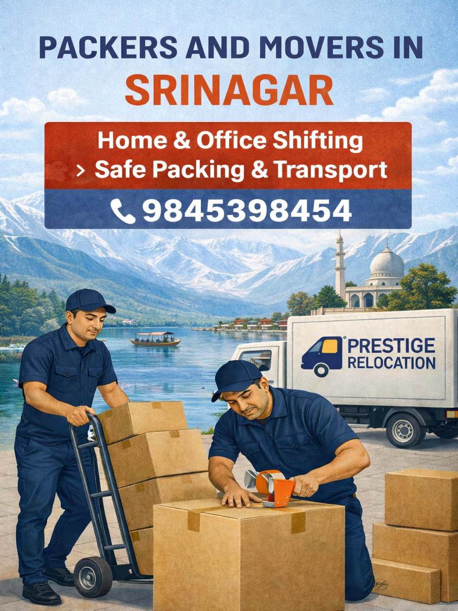Best Packers and Movers in Srinagar