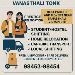 Packers and Movers in Vanasthali Tonk