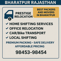Packers and Movers in Bharatpur Rajasthan