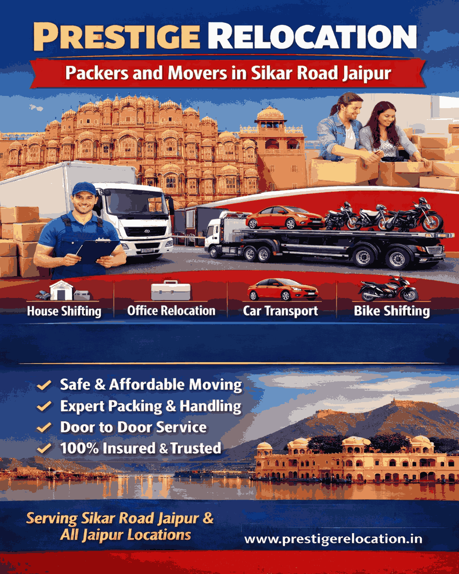 Best Packers and Movers in  Sikar Road
