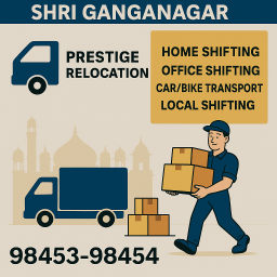 Packers and Movers in Sri Ganganagar