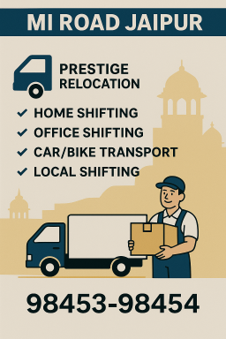 Packers and Movers in MI Road Jaipur