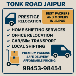 Packers and Movers in Tonk Road Jaipur