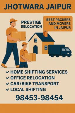 Packers and Movers in Jhotwara Jaipur