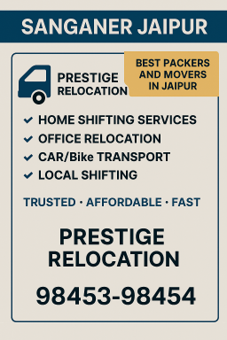 Packers and Movers in Sanganer